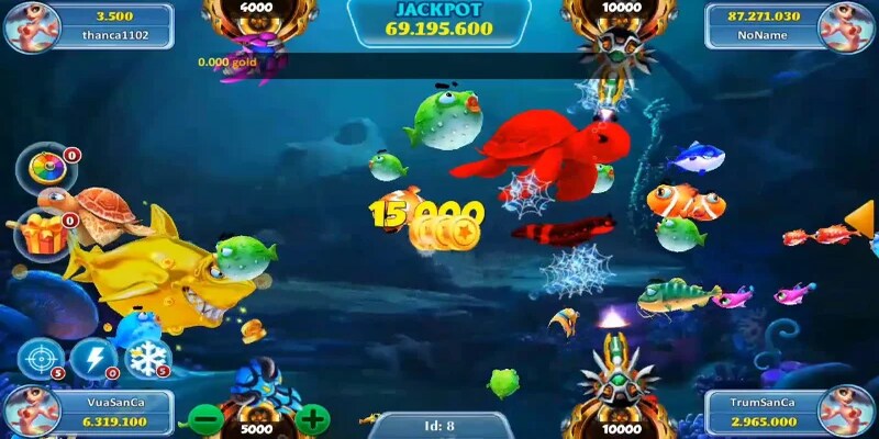 ABC8 mang đến đa dạng tựa game bắn cá với nhiều thể loại